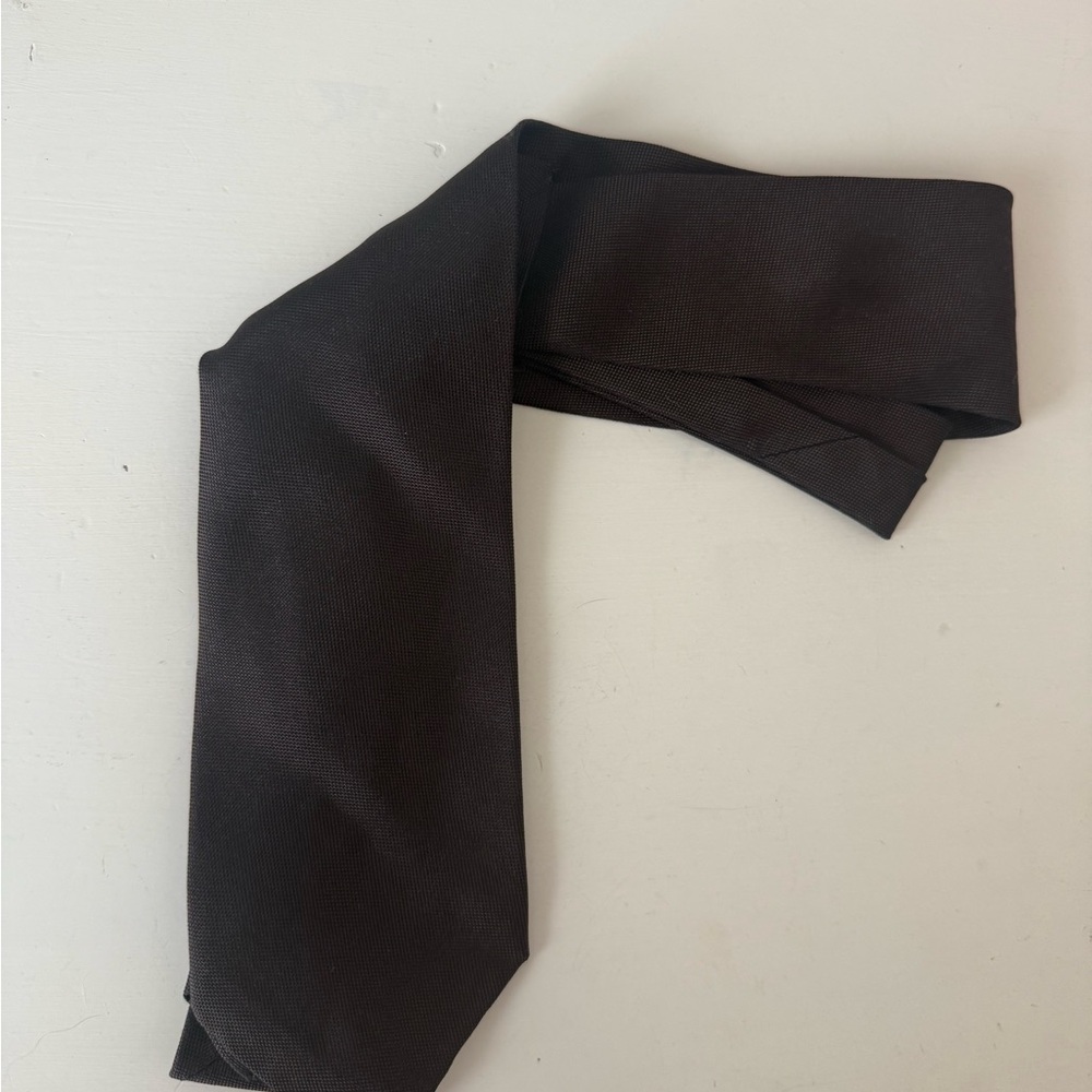 Prada Brown 100% Silk Tie